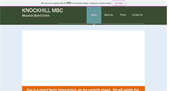 Desktop Screenshot of knockhill-mbc.co.uk